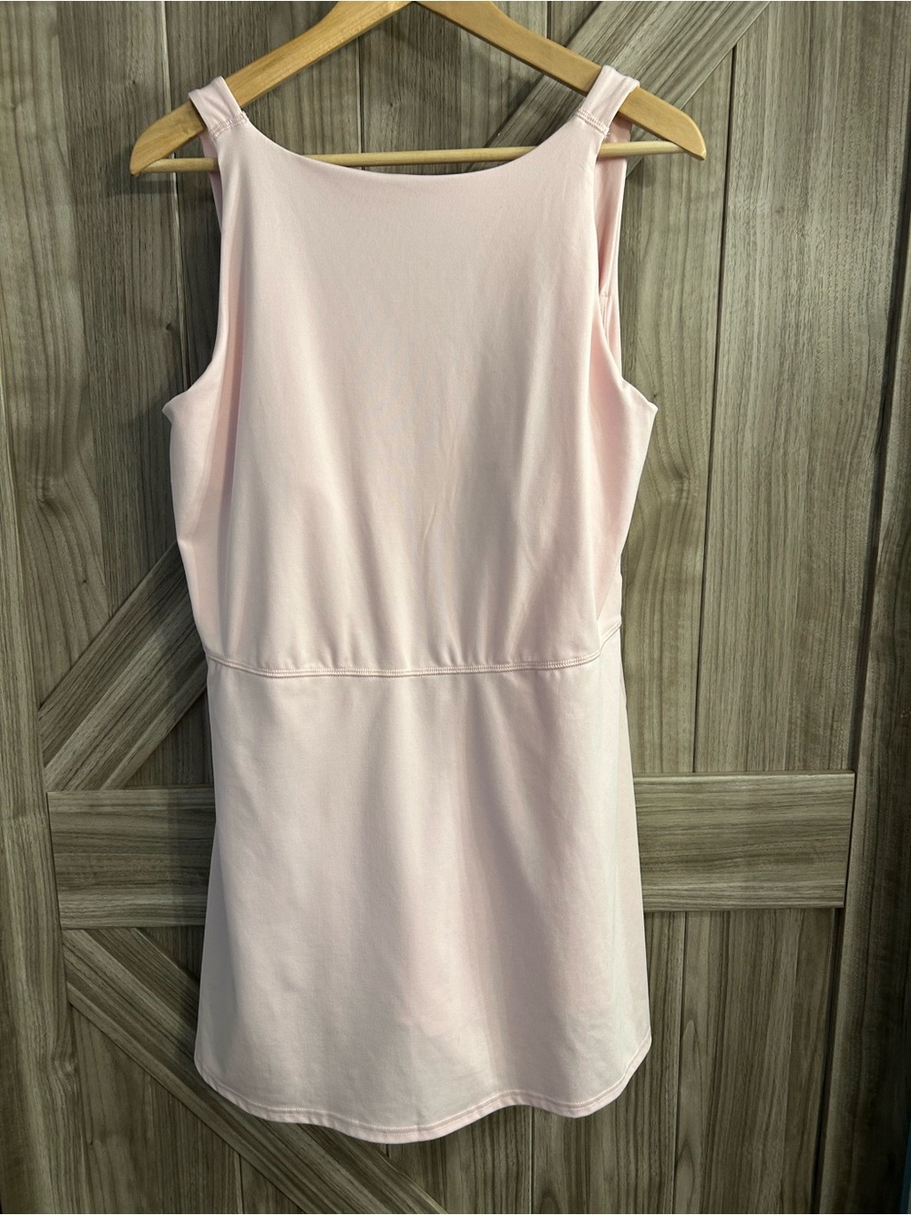 All In Motion Light Pink High-Neck Active Tennis / Dress w/ Built-In Shorts - XL